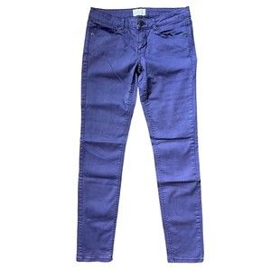 Aeropostale 5/6 Ashley Ultra Skinny Jeans Purple Stretch Women’s Juniors Jegging